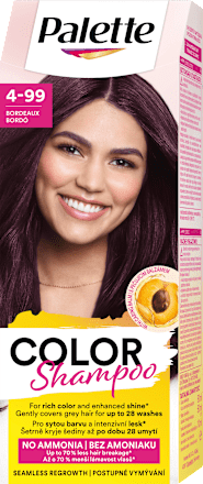 barvicí šampon na vlasy 4-99 Bordó Palette COLOR Shampoo