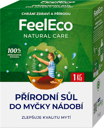 Prírodná soľ do umývačky riadu Natural Care FeelEco