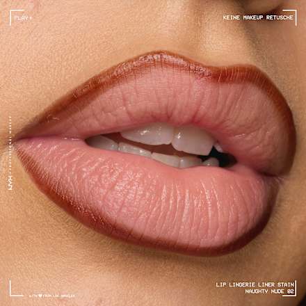 Lipliner Stain Lip Lingerie 02 Naughty Nude NYX PROFESSIONAL MAKEUP