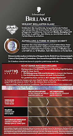 Haare Aufheller & Haarfarbe L854 Goldbraun Schwarzkopf Brillance