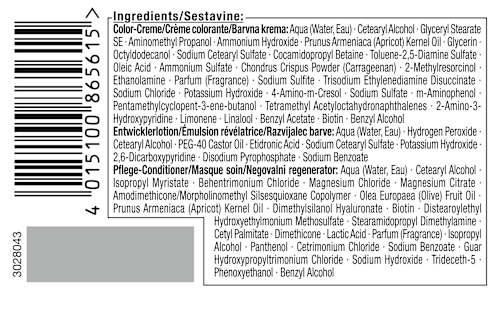 Haare Aufheller & Haarfarbe L865 Honigbraun Schwarzkopf Brillance