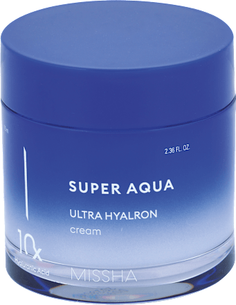 Hydratačný pleťový krém Super Aqua Ultra Hyaluron MISSHA