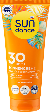 Crema solare per viso e décolleté SPF30 sundance