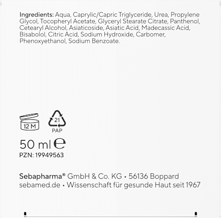 Gesichtscreme Akut Urea 5% sehr trockene Haut sebamed