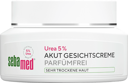 Gesichtscreme Akut Urea 5% sehr trockene Haut sebamed