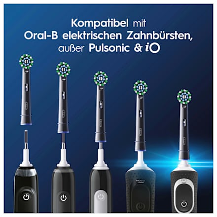 Aufsteckbürsten PRO CrossAction schwarz Oral-B