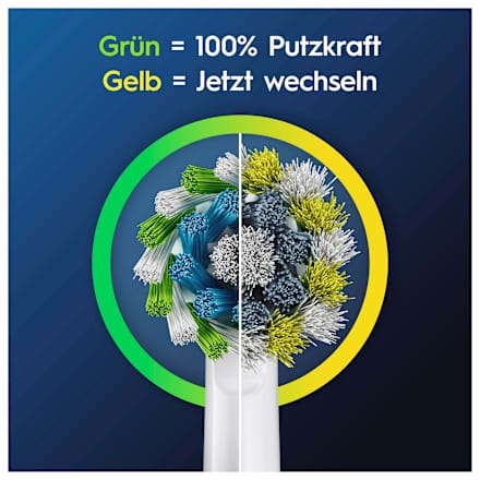 Aufsteckbürsten PRO CrossAction weiß Oral-B