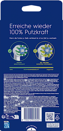 Aufsteckbürsten PRO CrossAction weiß Oral-B