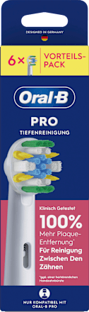 Aufsteckbürsten PRO Tiefenreinigung Oral-B