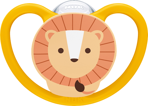 Schnuller Perfect Match Air Silikon, grün/senf, 18-36 Monate  NUK