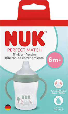 Trinklernflasche Perfect Match, grün ,ab 6 Monaten, 150 ml NUK