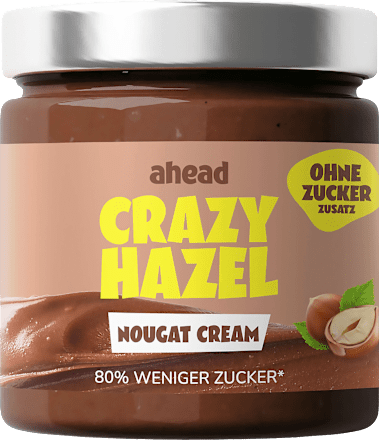 Schokocreme Crazy Hazel Nougat Cream ahead