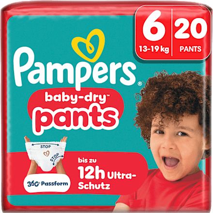 Baby Pants baby-dry Gr. 6 XL (13-19 kg) Pampers