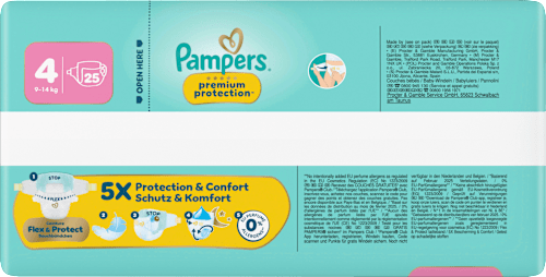 Windeln Premium Protection Gr. 4 Maxi (9-14 kg) Pampers premium protection