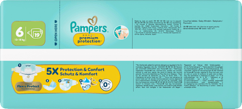 Windeln Premium Protection Gr. 6 XL (13-18 kg) Pampers premium protection
