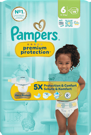 Windeln Premium Protection Gr. 6 XL (13-18 kg) Pampers premium protection