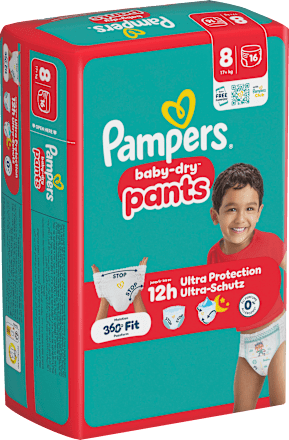Baby Pants Gr. 8 XL (17+ kg) Pampers baby-dry
