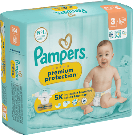 Windeln Gr. 3 Midi (6-10 kg) Pampers premium protection
