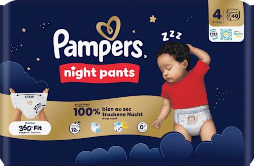Baby Pants night Gr. 4 (9-15 kg) Pampers baby-dry