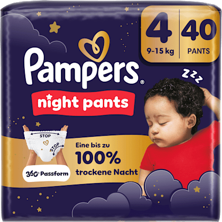 Baby Pants night Gr. 4 (9-15 kg) Pampers baby-dry