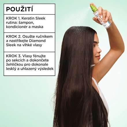 sprej na vlasy Diamond Sleek GARNIER FRUCTIS