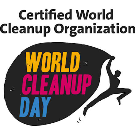 Müllbeutel 35 l Zugband mit 100 % recyceltem Plastik Swirl