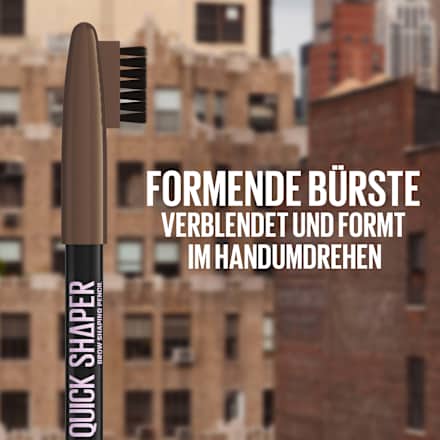 Augenbrauenstift Quick Shaper 04 Medium Brown MAYBELLINE NEW YORK