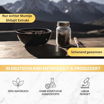Mumijo Shilajit Kapseln 60 St marble