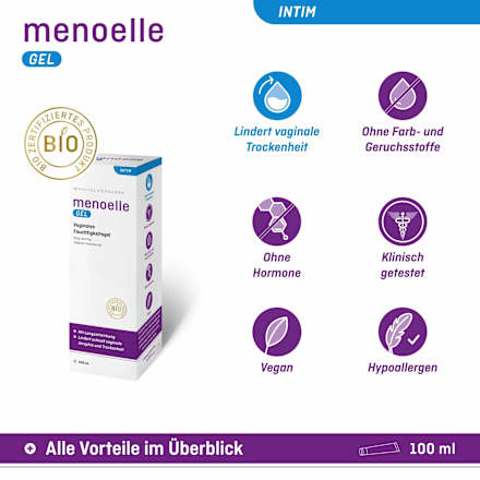 Vaginales Feuchtigkeitsgel Menoelle