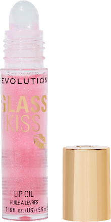 Lippenöl Glass Kiss Roller Peach REVOLUTION
