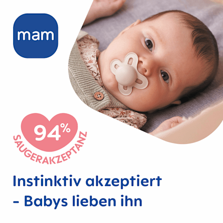 Babyflaschen Easy Start Anti-Colic Set, beige 11tlg, von Geburt an mam