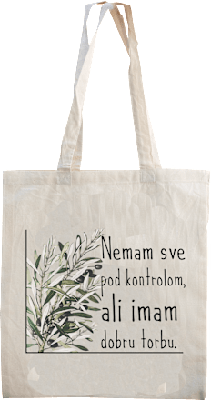 Pamučna vrećica – maslina PONTES SALUTIS