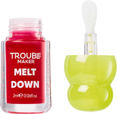 Olej na pery Melt Down - Overload Pink TROUBLE MAKER