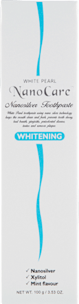 NanoCare zubní pasta Silver Whitening White Pearl