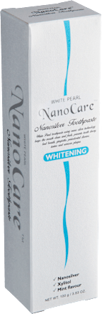 NanoCare zubní pasta Silver Whitening White Pearl