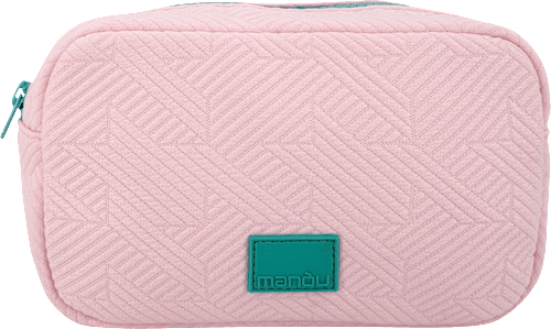 Kosmetiktasche Rosa Mint manòu