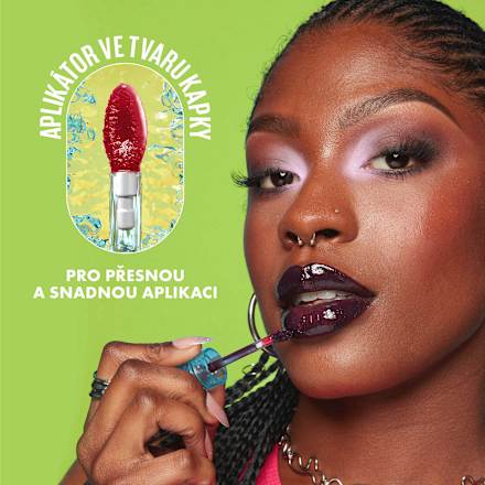 LIP I.V. hydratační lesk na rty Lip Gloss Stain, 13 Cranberry Splash NYX PROFESSIONAL MAKEUP