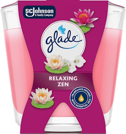 Duftkerze im Glas Relaxing Zen glade