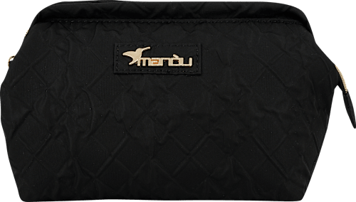 Kosmetiktasche Schwarz manòu