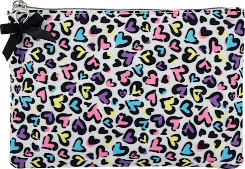 Kosmetiktasche bunte Herzen  manòu