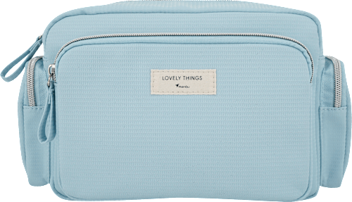 Kulturbeutel "Lovely Things" blau  manòu