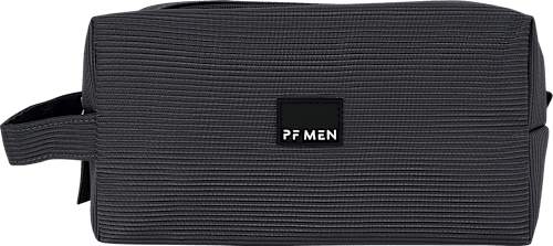 Kulturbeutel Herren Anthrazit manòu