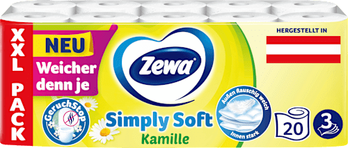 Toilettenpapier comfort Kamille 3-lagig XXL-Pack Zewa
