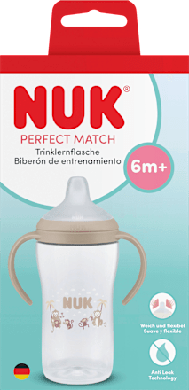 Trinklernflasche Perfect Match braun, ab 6 Monaten, 260 ml NUK