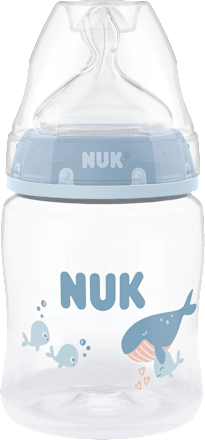 Babyflasche First Choice blau, von Geburt an, 150 ml  NUK