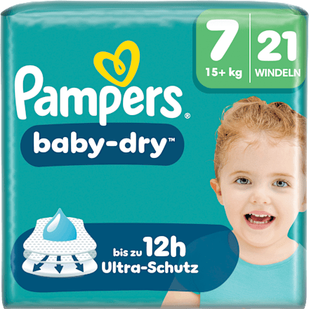 Windeln Gr. 7 XL (15+ kg) Pampers baby-dry
