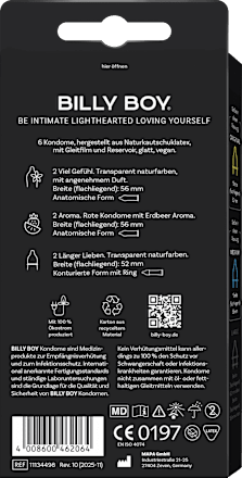 Kondome Find your Favorite BILLY BOY