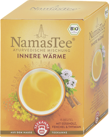 Bio Bylinná zmes NamasTee Vnútorné teplo Teekanne