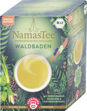 Bio Koreninovo-bylinný čaj NamasTee Waldbaden  Teekanne