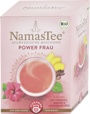 Bio Bylinno-koreninový čaj NamasTee Power Frau  Teekanne